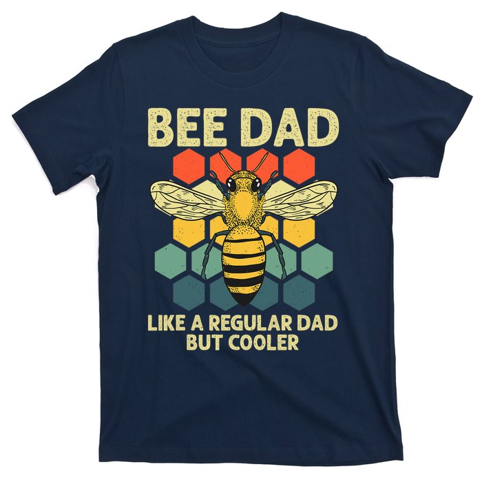 Bee Art Dad Honey Bee Keeper Bumblebee Beekeeper T-Shirt