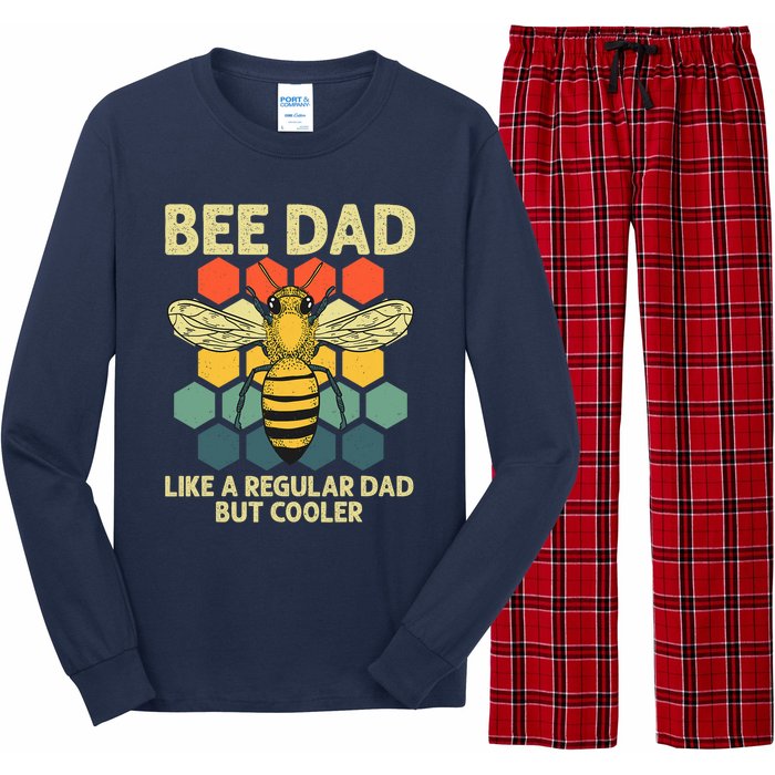 Bee Art Dad Honey Bee Keeper Bumblebee Beekeeper Long Sleeve Pajama Set