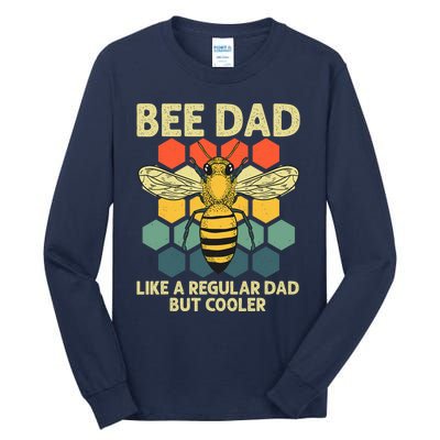 Bee Art Dad Honey Bee Keeper Bumblebee Beekeeper Tall Long Sleeve T-Shirt