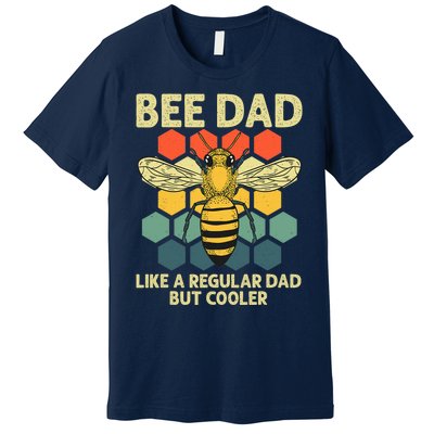 Bee Art Dad Honey Bee Keeper Bumblebee Beekeeper Premium T-Shirt