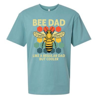 Bee Art Dad Honey Bee Keeper Bumblebee Beekeeper Sueded Cloud Jersey T-Shirt