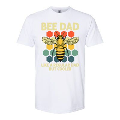 Bee Art Dad Honey Bee Keeper Bumblebee Beekeeper Softstyle CVC T-Shirt