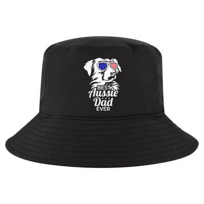 Best Aussie Dad Ever Australian Shepherd Cool Comfort Performance Bucket Hat