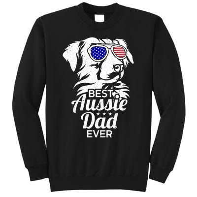 Best Aussie Dad Ever Australian Shepherd Sweatshirt