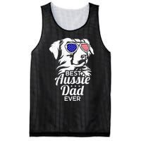 Best Aussie Dad Ever Australian Shepherd Mesh Reversible Basketball Jersey Tank