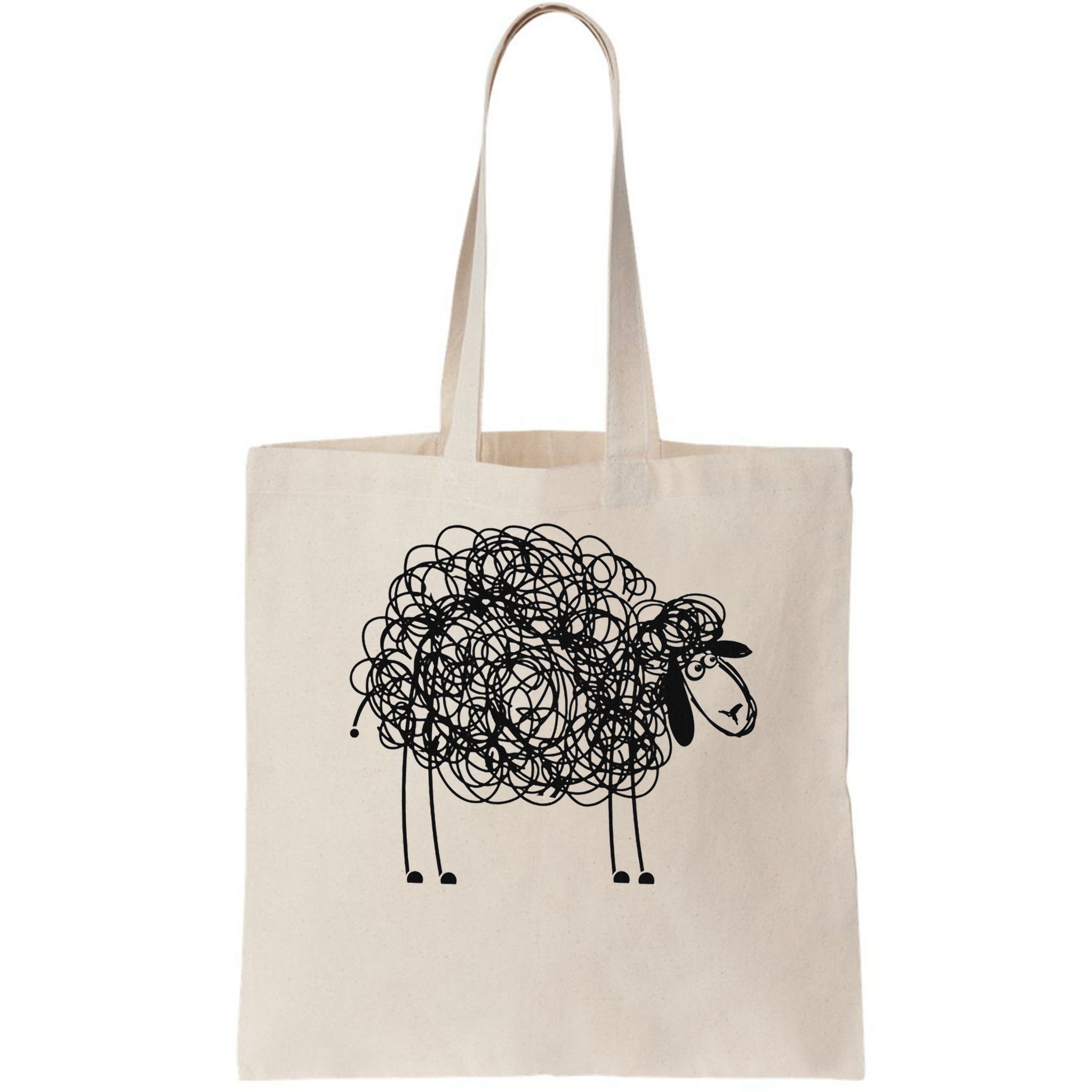 Black Apparel Doodled With Texta Bag