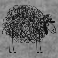 Black Apparel Doodled With Texta Toddler Sweatshirt