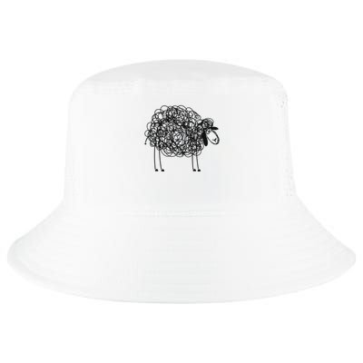Black Apparel Doodled With Texta Cool Comfort Performance Bucket Hat