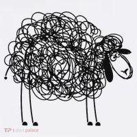 Black Apparel Doodled With Texta T-Shirt