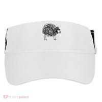 Black Apparel Doodled With Texta Adult Drive Performance Visor