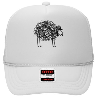 Black Apparel Doodled With Texta Trucker Hat