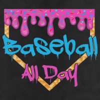 Baseball All Day Drip Home Plate Ice Cream 11oz C Handle Ceramic Mug