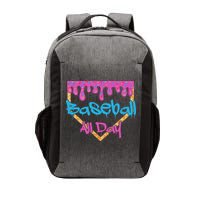 Baseball All Day Drip Home Plate Ice Cream Vector Backpack