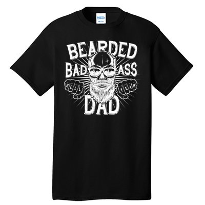 Badass Bearded Dad Tall T-Shirt