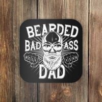 Badass Bearded Dad Coaster