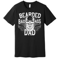 Badass Bearded Dad Premium T-Shirt