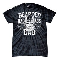 Badass Bearded Dad Tie-Dye T-Shirt