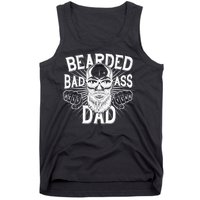 Badass Bearded Dad Tank Top