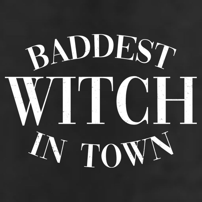 Baddest Witch In Town Funny Halloween Adult Drive Performance Visor