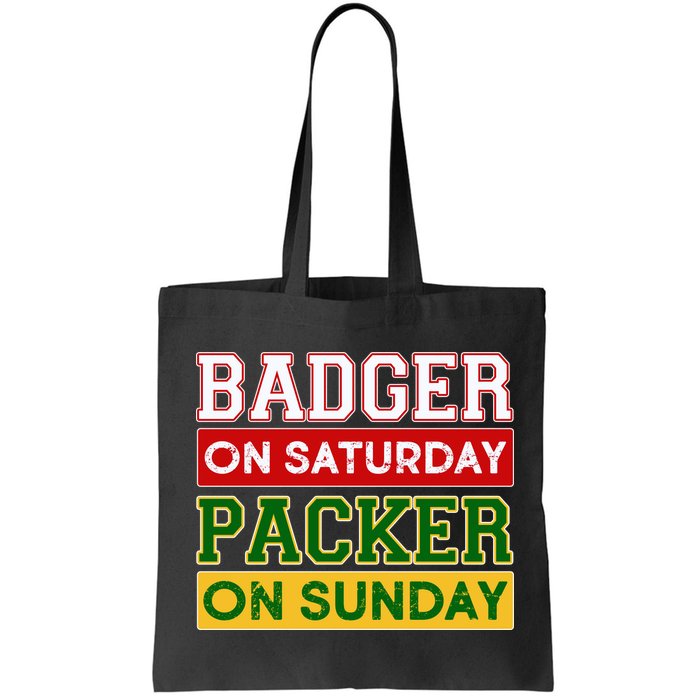 Badger On Saturday Packer On Sunday Bag