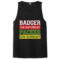 Badger On Saturday Packer On Sunday PosiCharge Competitor Tank