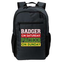 Badger On Saturday Packer On Sunday Backpack