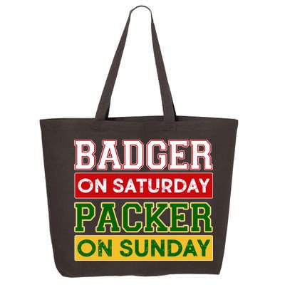 Badger On Saturday Packer On Sunday 25L Jumbo Tote
