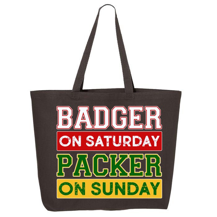 Badger On Saturday Packer On Sunday 25L Jumbo Tote