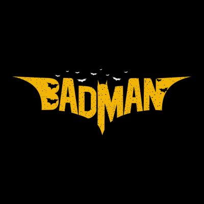 Badman Super Hero T-Shirt