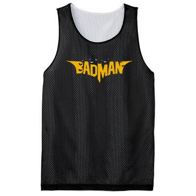 Badman Super Hero Mesh Reversible Basketball Jersey Tank