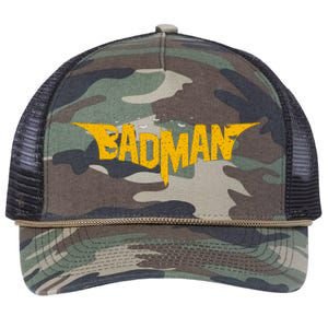 Badman Super Hero Retro Rope Trucker Hat Cap