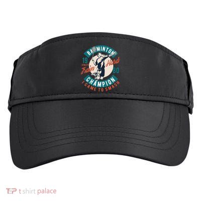 Badminton Champion Train Hard Adult Drive Performance Visor