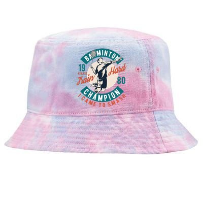 Badminton Champion Train Hard Tie-Dyed Bucket Hat