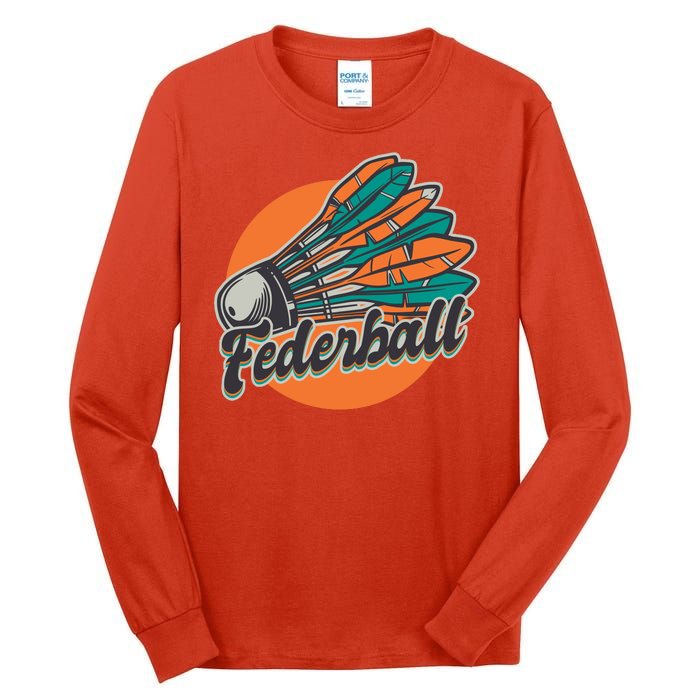 Badminton Vintage Tall Long Sleeve T-Shirt