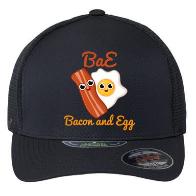 Bae Bacon And Eggs Funny Best Friends Flexfit Unipanel Trucker Cap
