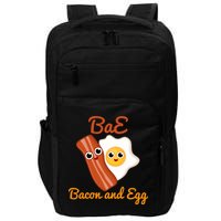 Bae Bacon And Eggs Funny Best Friends Impact Tech Backpack