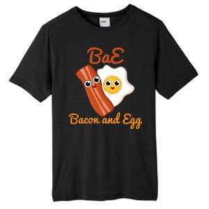 Bae Bacon And Eggs Funny Best Friends Tall Fusion ChromaSoft Performance T-Shirt