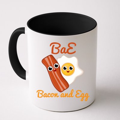 Bae Bacon And Eggs Funny Best Friends Mug