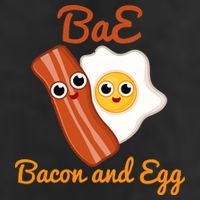 Bae Bacon And Eggs Funny Best Friends 15oz Campfire Ceramic Mug