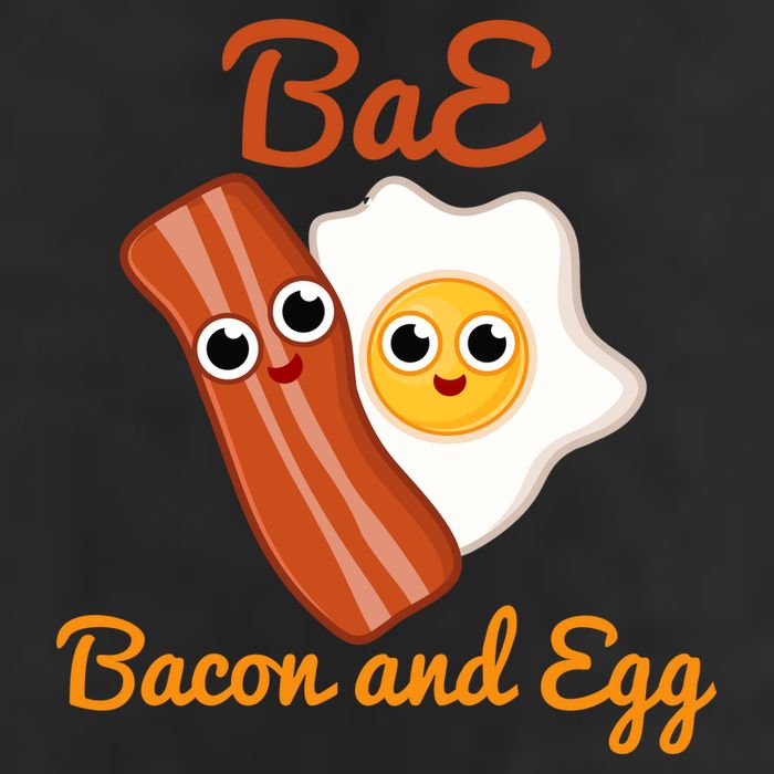 Bae Bacon And Eggs Funny Best Friends 15oz Campfire Ceramic Mug