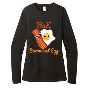 Bae Bacon And Eggs Funny Best Friends Womens CVC Long Sleeve Shirt