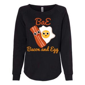 Bae Bacon And Eggs Funny Best Friends Womens California Wash Sweatshirt