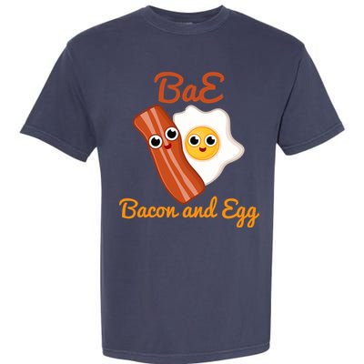 Bae Bacon And Eggs Funny Best Friends Garment-Dyed Heavyweight T-Shirt