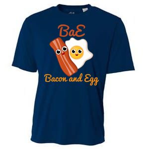 Bae Bacon And Eggs Funny Best Friends Cooling Performance Crew T-Shirt