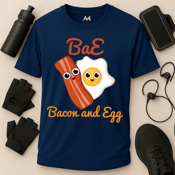 Bae Bacon And Eggs Funny Best Friends Performance Shirt