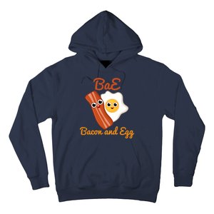 Bae Bacon And Eggs Funny Best Friends Hoodie