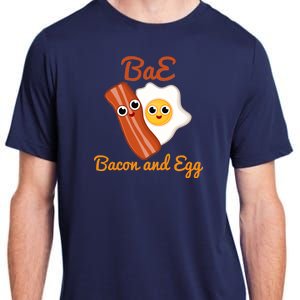 Bae Bacon And Eggs Funny Best Friends Adult ChromaSoft Performance T-Shirt