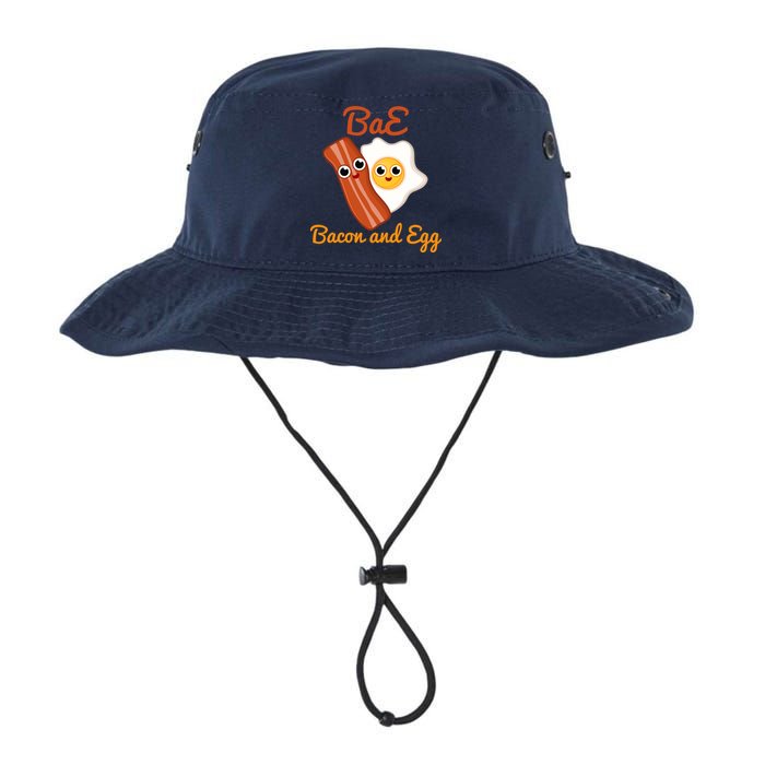 Bae Bacon And Eggs Funny Best Friends Bucket Hat