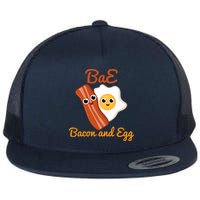 Bae Bacon And Eggs Funny Best Friends Flatbill Hat