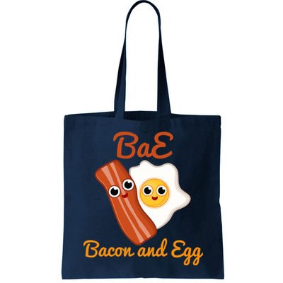 Bae Bacon And Eggs Funny Best Friends Bag